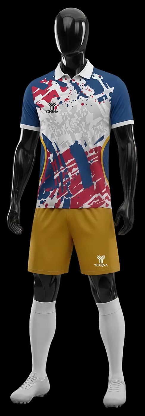 Tricolour and Mustard kit, front