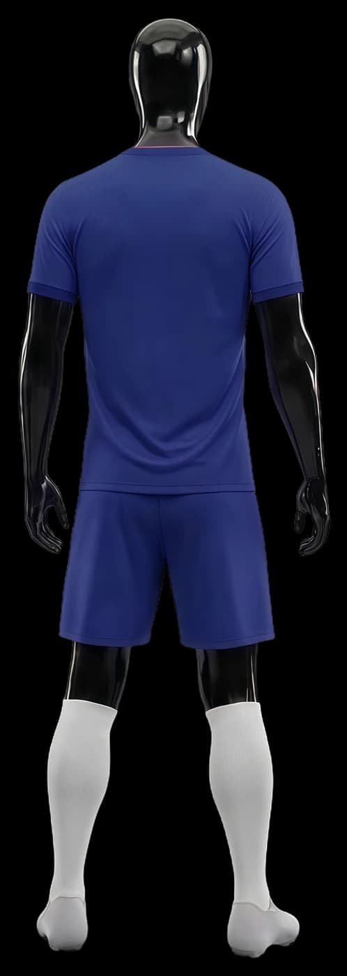 Royal and Pink kit, back