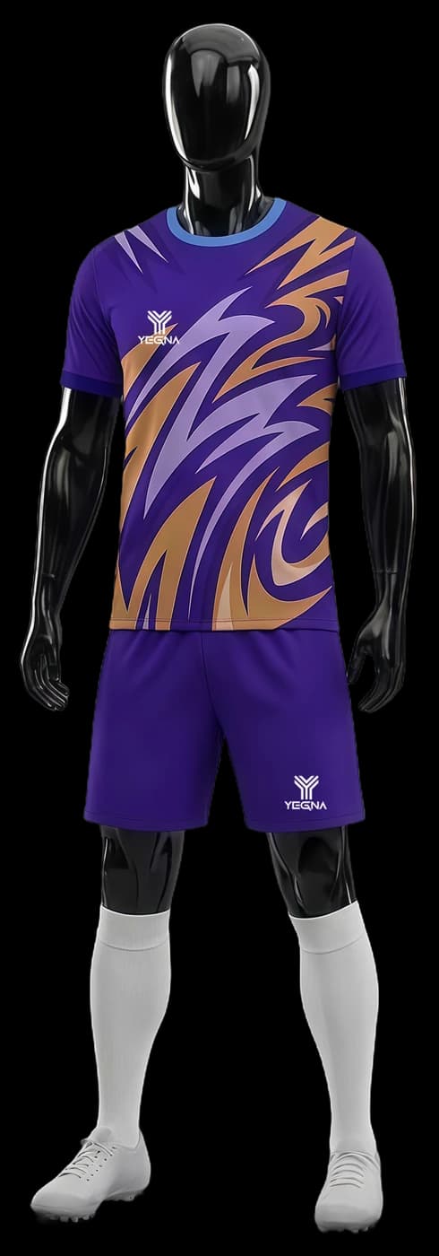 Purple and Gold kit, front